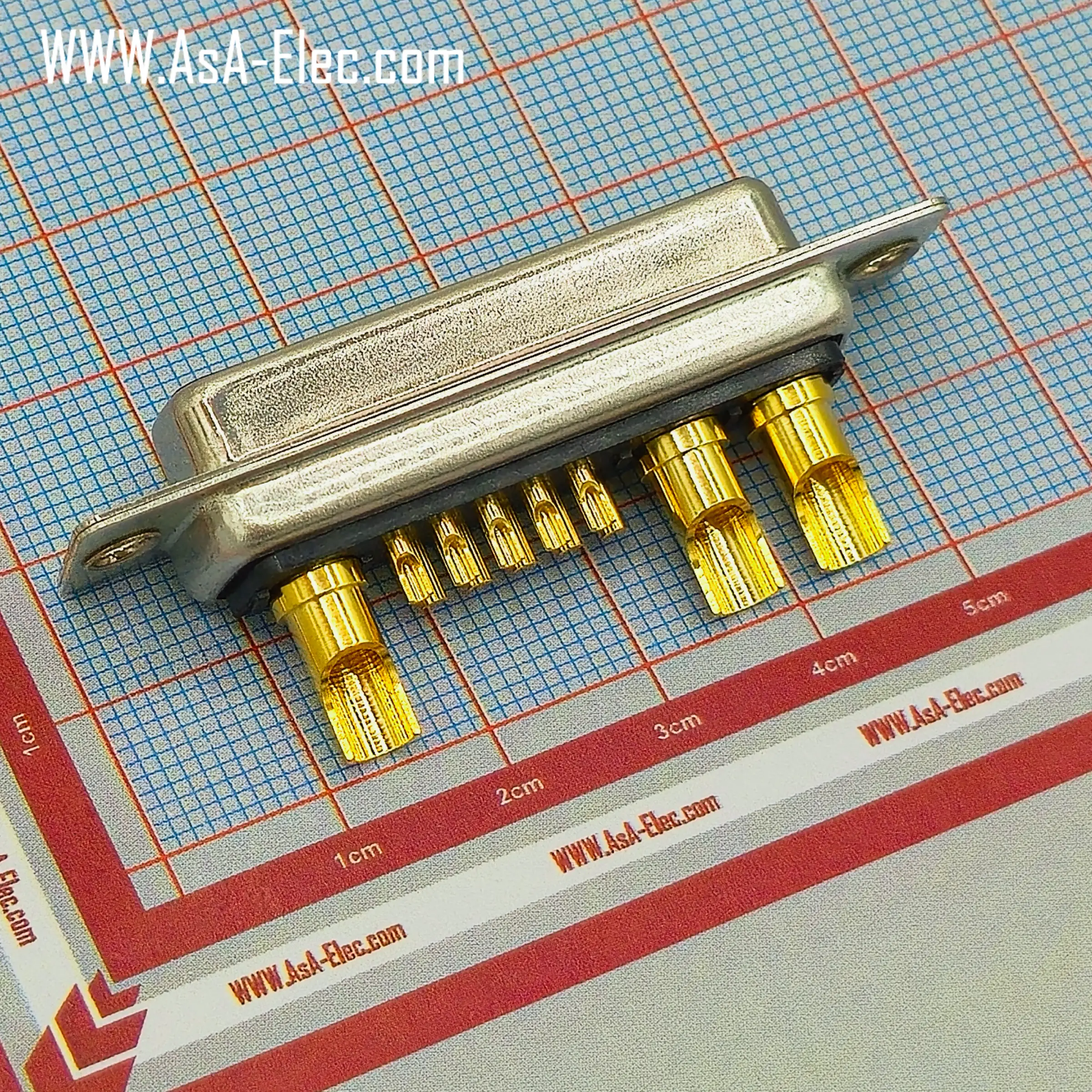 POWER D-SUB 13W3 SOLDER CUP-FEMALE